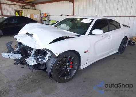 2021 Dodge Charger Scat Pack Rwd из США, поврежденный, VIN 2C3CDXGJ7MH609570